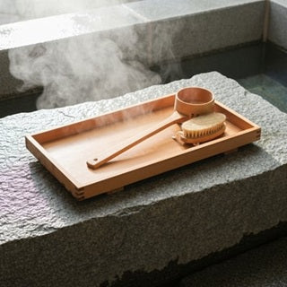 Japanese Hinoki Wood Bath Ritual Set